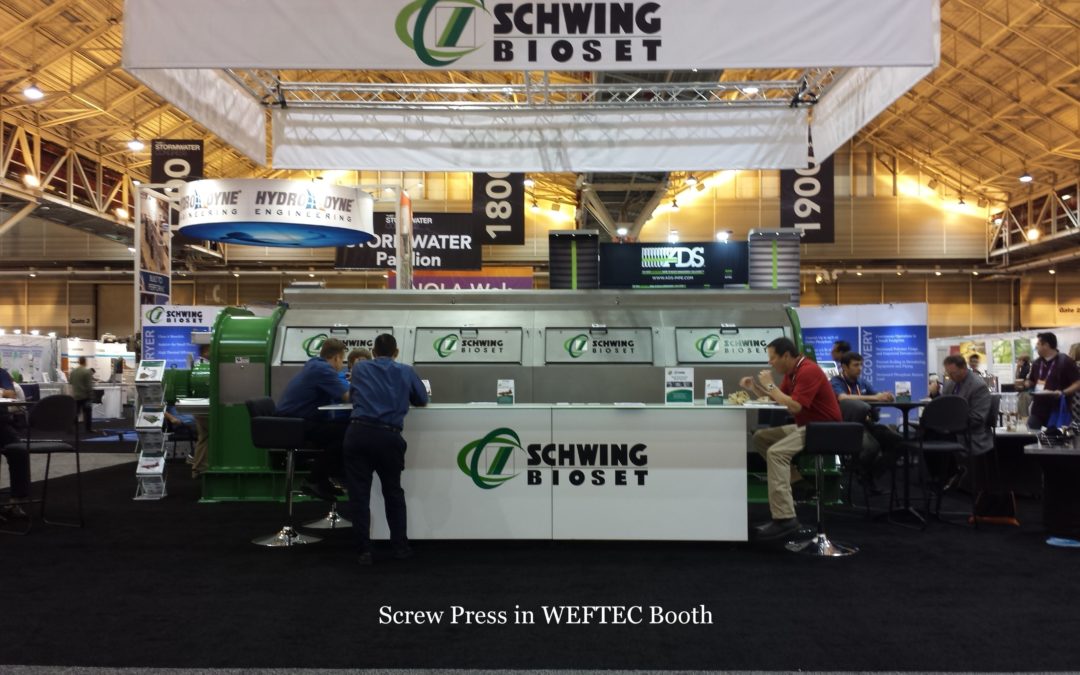 Schwing Bioset Wraps Up 2016 WEFTEC and MINExpo Tradeshows