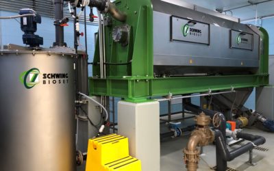Screw Press Proves Efficient in Dewatering MBR Sludge