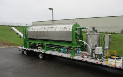 Schwing Bioset Trailer Mounted FSP 1103 Screw Presses Now Available for Contract Operations