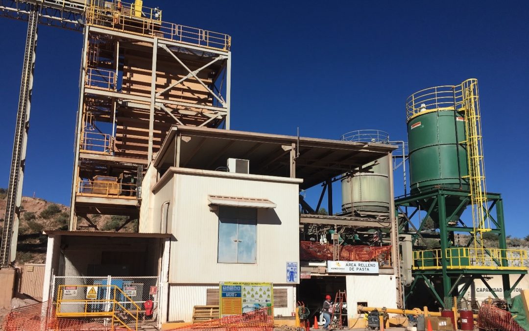 A Pump for Growth at the Pinos Altos Paste Plant