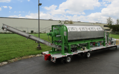 Schwing Bioset Screw Press Rental Helps Avert Impending Crisis at Wastewater Treatment Facility
